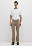 Lisbon Kahverengi Denim Gabardin Pantolon 0010039-90681