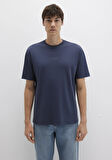 Mavi Baskılı Lacivert Tişört 0613102-85315