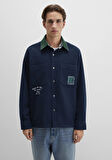 Çift Taraflı Lacivert Gömlek 0211783-80872