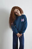 Mavi Kız Çocuk Sweat 7S10164-89110