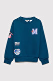 Mavi Kız Çocuk Sweat 7S10164-89110
