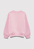 Mavi Kedi Logo Baskılı Pembe Sweatshirt 7S10162-70973