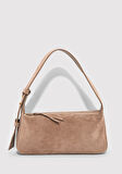 Süet Deri Kahverengi Kol Çantası 1913697-70367
