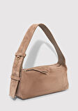 Süet Deri Kahverengi Kol Çantası 1913697-70367