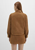 Kahverengi Kadife Gömlek 1211405-91393