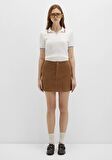 Kahverengi Kadife Etek 1310831-91393