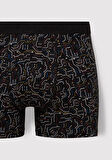 3lü Siyah Basic Boxer 0912208-900
