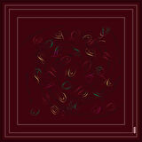 Sonbahar Kış Sezonu-İpek Krep Saten Eşarp - Sura - 9091701