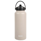 Noki Çevir Aç Kapak Pipetli Taşıma Kulplu Çelik Matara 960 ml (T-0127) 