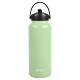 Noki Çevir Aç Kapak Pipetli Taşıma Kulplu Çelik Matara 960 ml (T-0127) 
