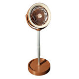 bigmate Masa Tipi Midi Fan – Taşınabilir Şarjlı Kademeli Hız ve Yükseklik Ayarı YS2298A