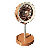 bigmate Masa Tipi Midi Fan – Taşınabilir Şarjlı Kademeli Hız ve Yükseklik Ayarı YS2298A