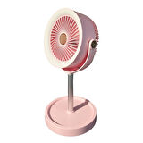 bigmate Masa Tipi Midi Fan – Taşınabilir Şarjlı Kademeli Hız ve Yükseklik Ayarı YS2298B