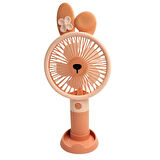 bigmate Mini El Fanı Taşınabilir Serinletici Şarjlı Vantilatör 3 Kademeli Hız Ayarı FQ1536C