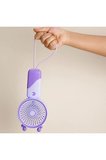 Kulak ve Ay Tasarımlı Mini Taşınabilir Vantilatör Şarj Edilebilir Fan
