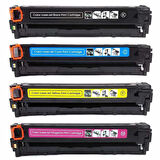 Hp 125A-CB540A-CB541A-CB542A-CB543A Muadil Toner Seti