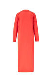Armine Basic Uzun Hırka 24KD2003 Kırmızı