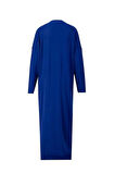 Armine Basic Uzun Hırka 24KD2003 Saks