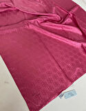 Belli Fresh Monogram Jakarlı Eşarp 1-17 Pembe Desenli