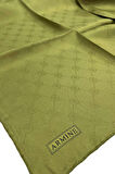 JAKARLI İPEK EŞARP 2000 (J) - MONOGRAM DESENLİ - 245358  HAKİ