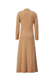 Armine Uzun Kol Triko Elbise 24KD4217 Bisküvi