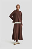 Armine Etekli Takım 24KD4227 Acı Kahve