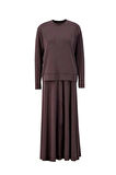 Armine Etekli Takım 24KD4227 Acı Kahve