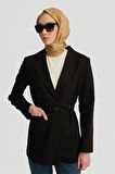 Armine Anvelop Blazer 25Y5911 Siyah