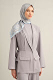 Armine E25YA9352D02 04 Dj Saf İpek Eşarp 9352D (T)