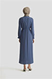 Armine Anvelop Elbise 25YH9230 İndigo
