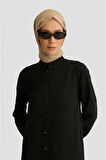Armine A Logolu Tunik 25YH411 Siyah