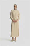 Armine Elbise ORTD9435-1 Bej