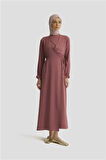 Armine Anvelop Elbise 25YH9230 Açık Mor