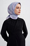 Armine Sura Saf İpek Eşarp 9437 - 05 Lila Karışık Desen