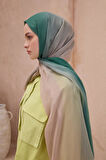 Belli Fresh Degrade Desen Şal 1022 Yeşil Degrade Desen 49876