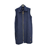 Kadın Kendinden Kabartmalı Yelek ARM.25KT526