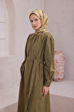 Geometrik Desen İpek Twill Eşarp 4214D01