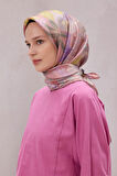 Saf İpek Twill Eşarp 4225D01
