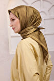 Geometrik Desen İpek Twill Eşarp 4201D01 30