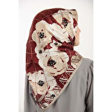 Twill İpek Eşarp -(Nostalji Twill)-8144D