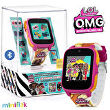 MiniFlak L.O.L Surprise! LOL012OMG Sarı Kamera Bluetoothlu 26 Oyunlu Çocuk Saati (Takip Özelliği Yok