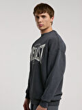 Everlast Authentic Boxing Oversize Antrasit Erkek Sweatshirt