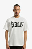 Everlast Ever Classics Comfort Logo Erkek Beyaz T-Shirt TM0045-112