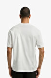 Everlast Ever Classics Comfort Logo Erkek Beyaz T-Shirt TM0045-112