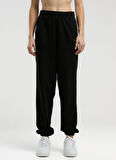 Everlast TW0030 167-Ever Classics Wmn Jogger Siyah Lastikli Bel Regular Fit Düz Kadın Eşofman Altı