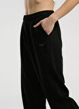 Everlast TW0030 167-Ever Classics Wmn Jogger Siyah Lastikli Bel Regular Fit Düz Kadın Eşofman Altı