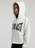 Everlast TW0032 112-Ever Classics Wmn Beyaz Kapüşon Yaka Regular Fit Baskılı Kadın Sweatshırt