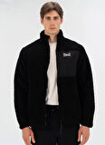 Everlast TM0110 167-Ever Winter Essentials Siyah Regular Fit Düz Erkek Zip Ceket