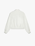 Regular Fit Fermuarlı Uzun Kollu Bomber Ceket