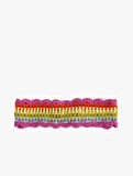Çizgili Örme Saç Bandı